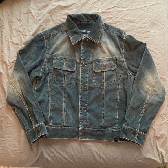 Kenneth Cole Mens Corduroy Jacket Size 
